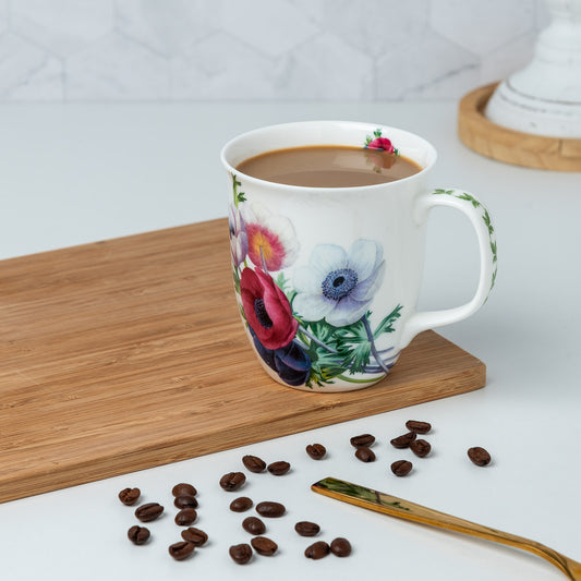 Botanical Flowers Anemone Java Mug