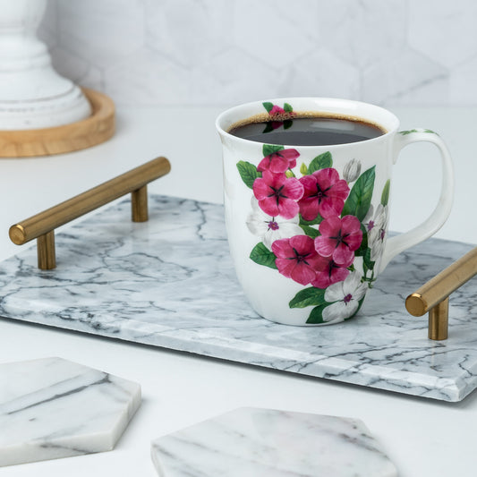 Botanical Flowers Garden Phlox Java Mug