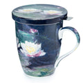 Monet Water Lilies Tea Mug w/ Infuser and Lid | NEW FOR 2024