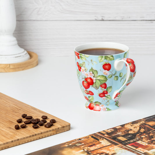 Strawberries Forever Mocha Mug