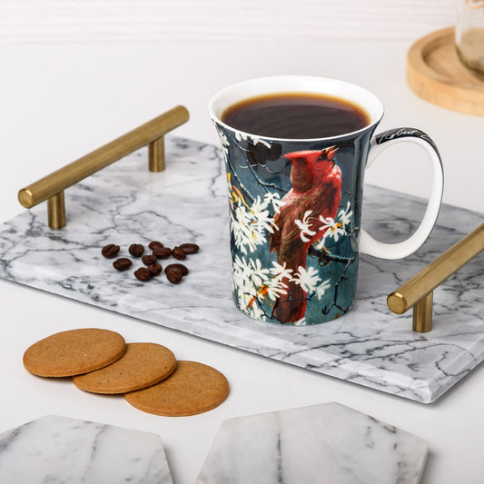 Spring Cardinal Crest Mug