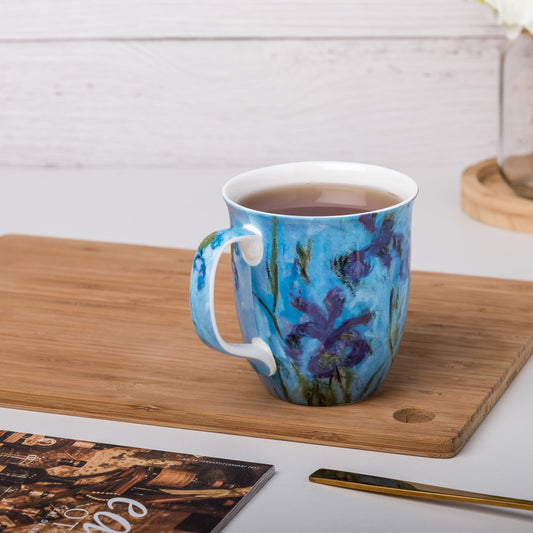 Monet Lilac Irises Java Mug
