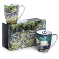 Monet Water Lilies Mug Pair