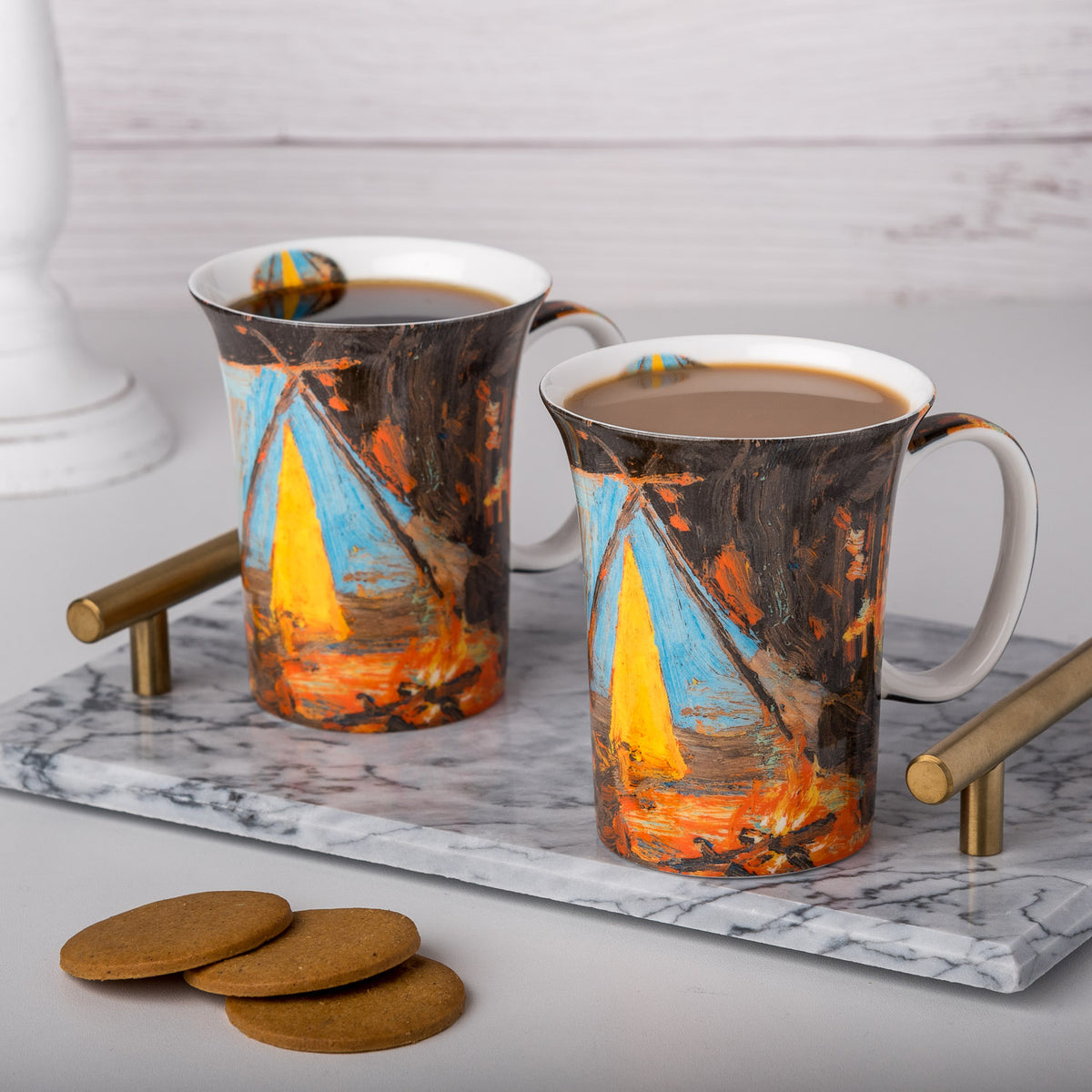 Thomson Campfire Mug Pair McIntosh Mugs