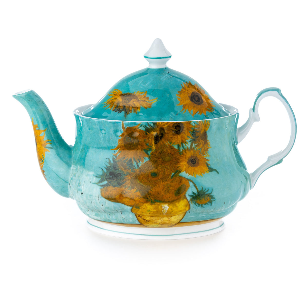 Van Gogh Sunflowers Teapot McIntosh Mugs