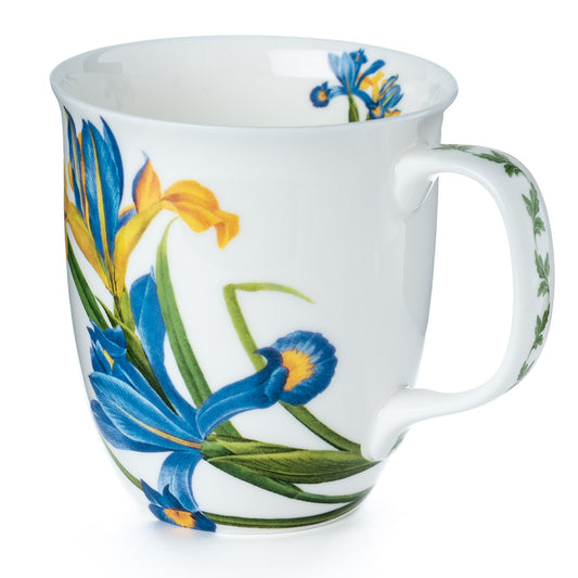 Botanical Flowers Garden Iris Java Mug
