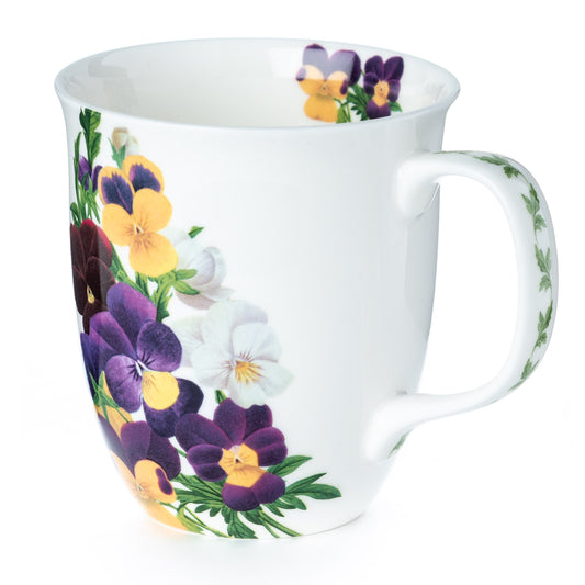Botanical Flowers Viola Java Mug
