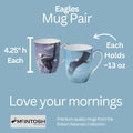 Eagles Mug Pair