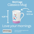 Bird Cage Classico Mug | Enjoy coffee in a lovely mug