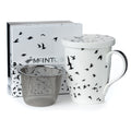 Bird Silhouette Tea Mug w/ Infuser and Lid | NEW FOR 2025