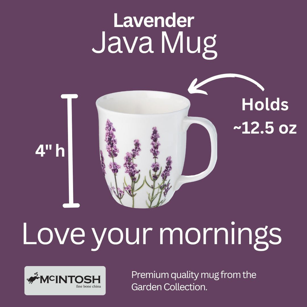 Garden Collection Lavender Java Mug