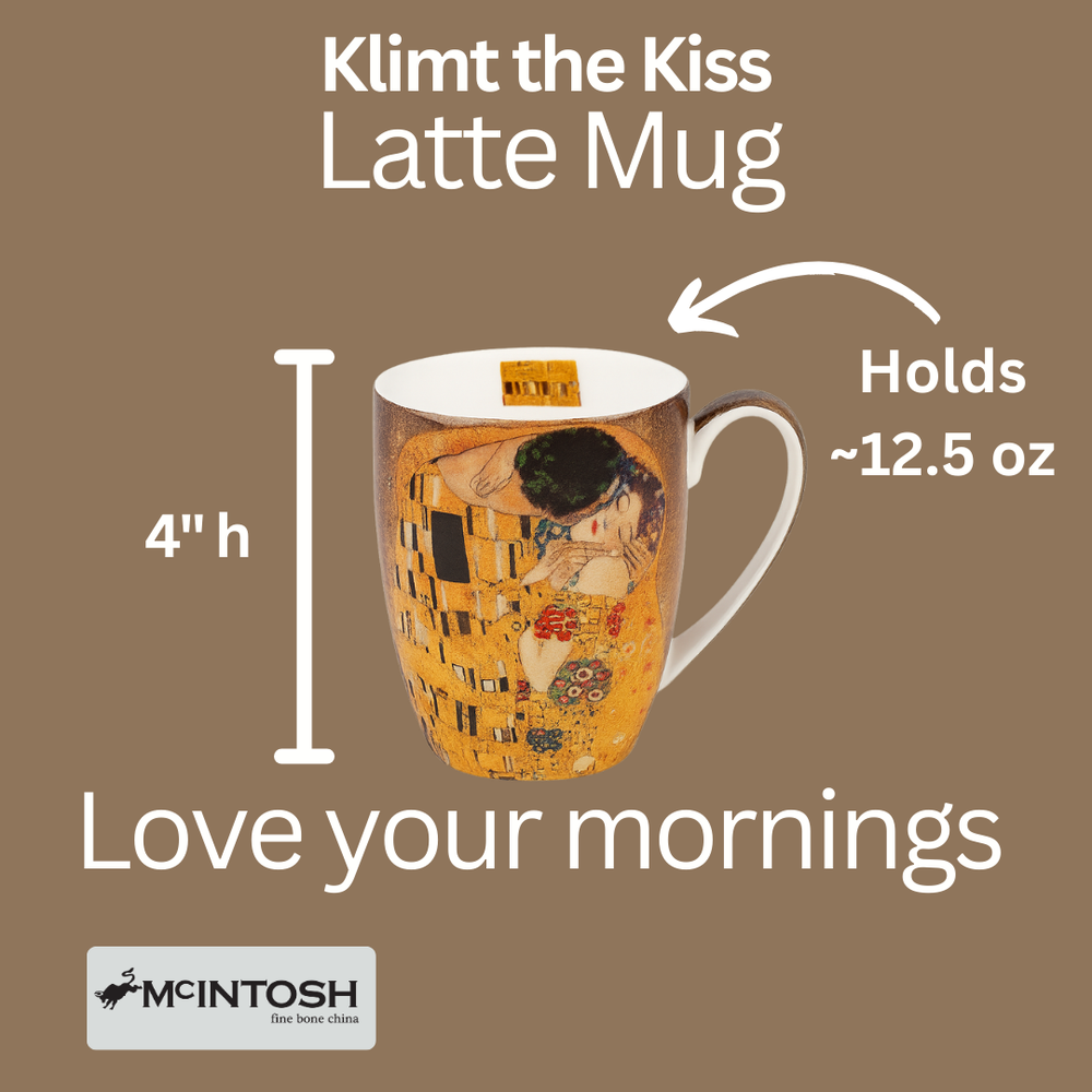 Klimt the Kiss Latte Mug