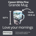 Casson White Pine Grande Mug