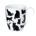 Cat Silhouette Latte Mug
