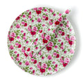 Chintz Red & Pink Roses Cake Plate w/ Server | NEW FOR 2025