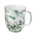 Chintz White Roses Java Mug