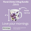 Floral Chintz 3 Mug Bundle