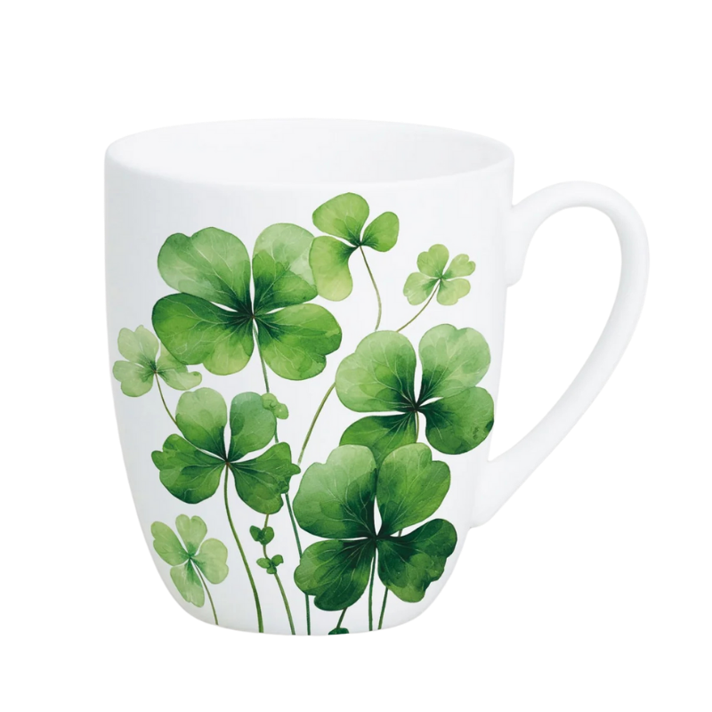 Four Leaf Clover Latte Mug