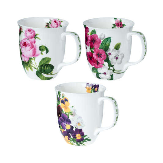 Garden Bouquet Three Mug Bundle