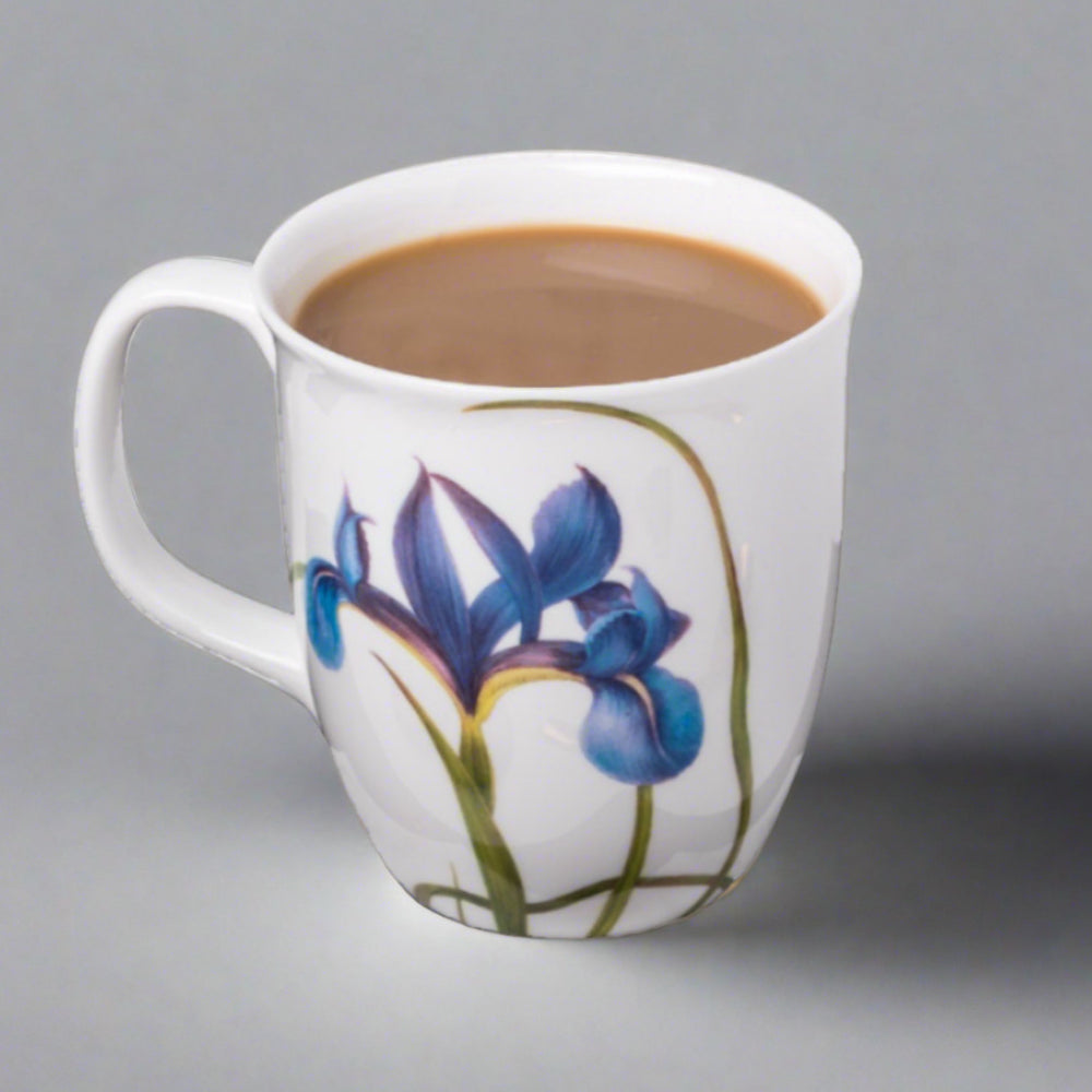 Garden Collection Blue Iris Java Mug