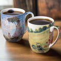 Monet Scenes With Women Mug Pair