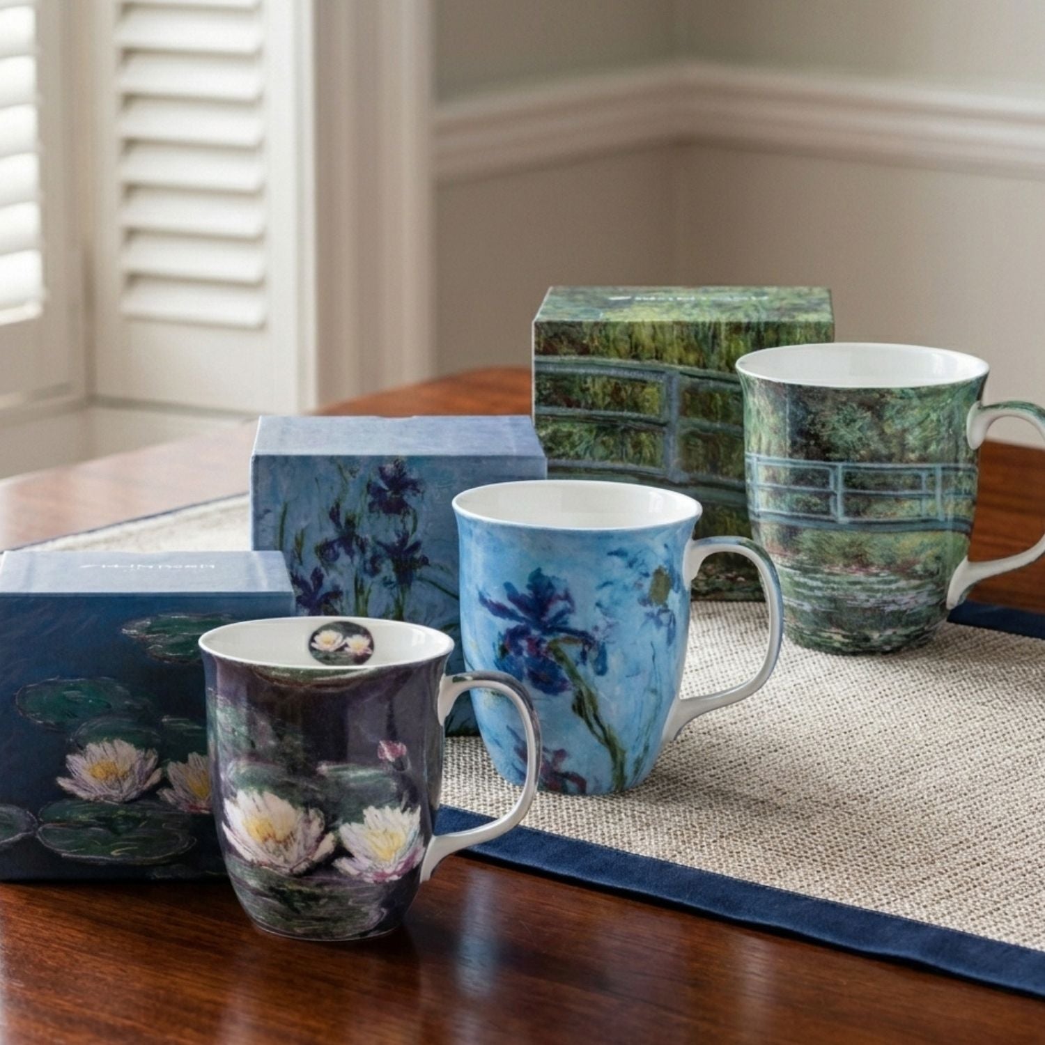 Claude Monet Three-Mug Java Bundle