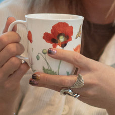 Garden Collection Poppies Java Mug