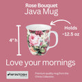 Chintz Rose Bouquet Java Mug