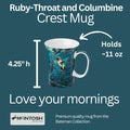 Ruby-Throat and Columbine Crest Mug