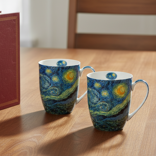 Van Gogh Starry Night Two-Mug Bundle