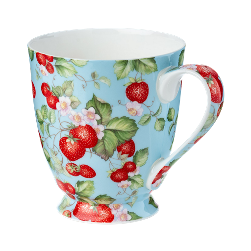 Strawberries Forever Mocha Mug