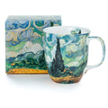 Van Gogh Wheatfields with Cypresses Java Mug
