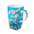 Van Gogh Almond Blossom Grande mug, 19.6 oz (580 ml) fine bone china, front view, handle right.