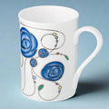 McIntosh Rose Blue Classico Mug