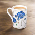 McIntosh Rose Blue Classico Mug