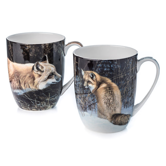 Foxes Mug Pair