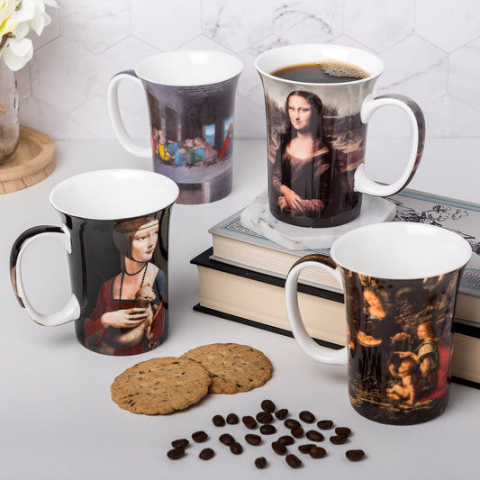 Davinci set of 4 Mugs