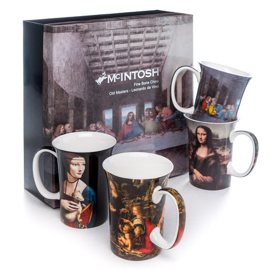 Davinci set of 4 Mugs