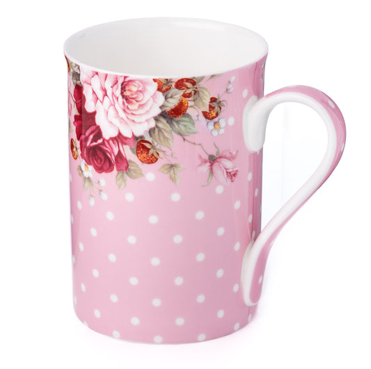 Dots & Roses Pink Classico Mug