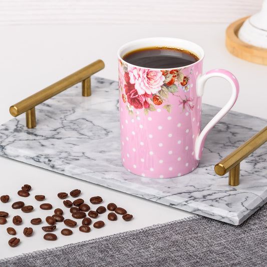 Dots & Roses Pink Classico Mug
