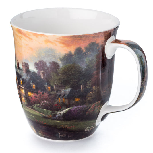 Kinkade Lakeside Manor Java Mug