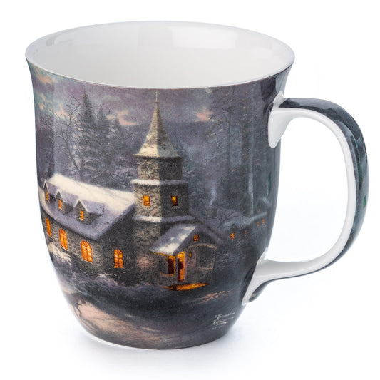 Kinkade Sunday Evening Sleigh Ride Java Mug