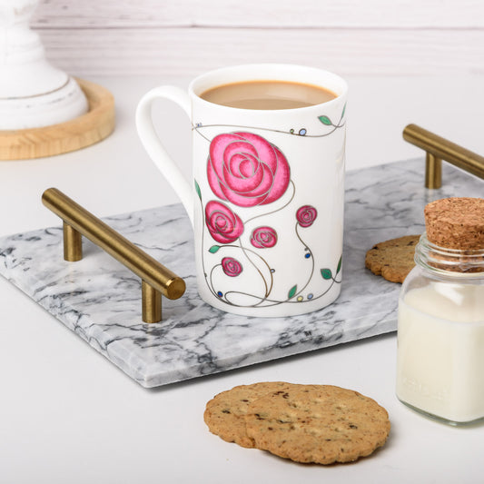 McIntosh Rose Pink Classico Mug