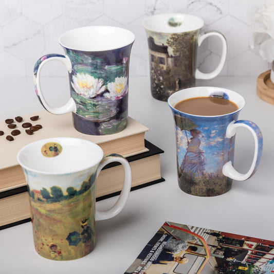 Monet set of 4 Mugs