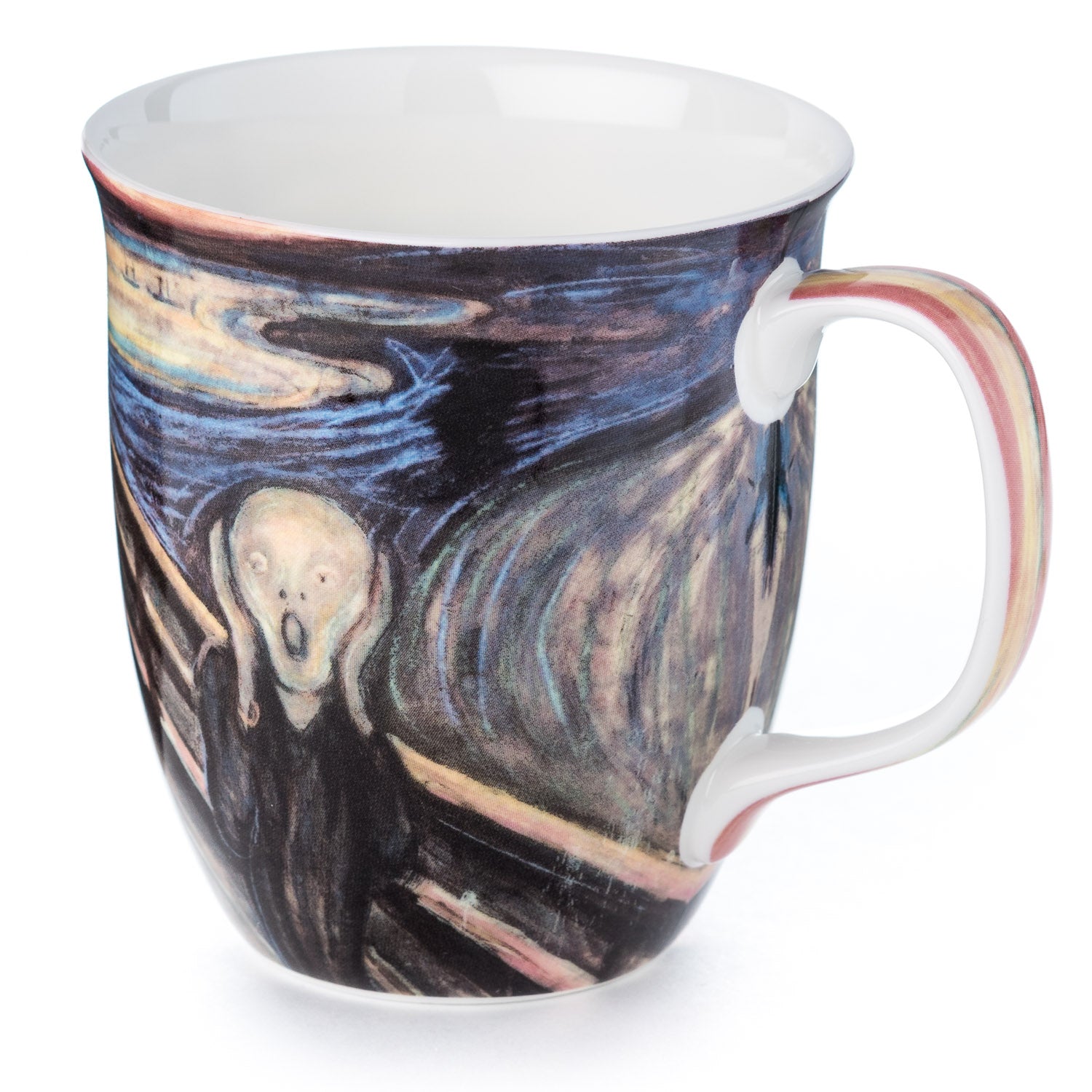 Edvard Munch the Scream 2.5 Oz Espresso Cup and Saucer 5 Colors Assorted  Extra Small Espresso Coffee Cup Tiny Mug Art Gifts 