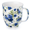 Chintz Dark Blue Roses Java Mug