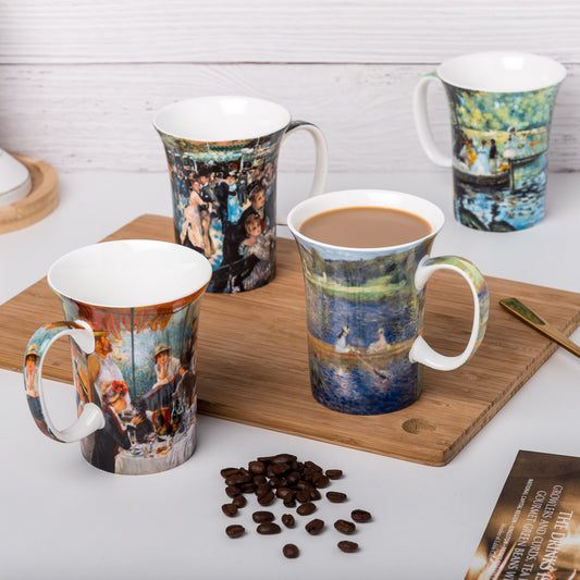 Renoir set of 4 Mugs