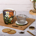 Thomson Marguerites Tea Mug w/ Infuser and Lid