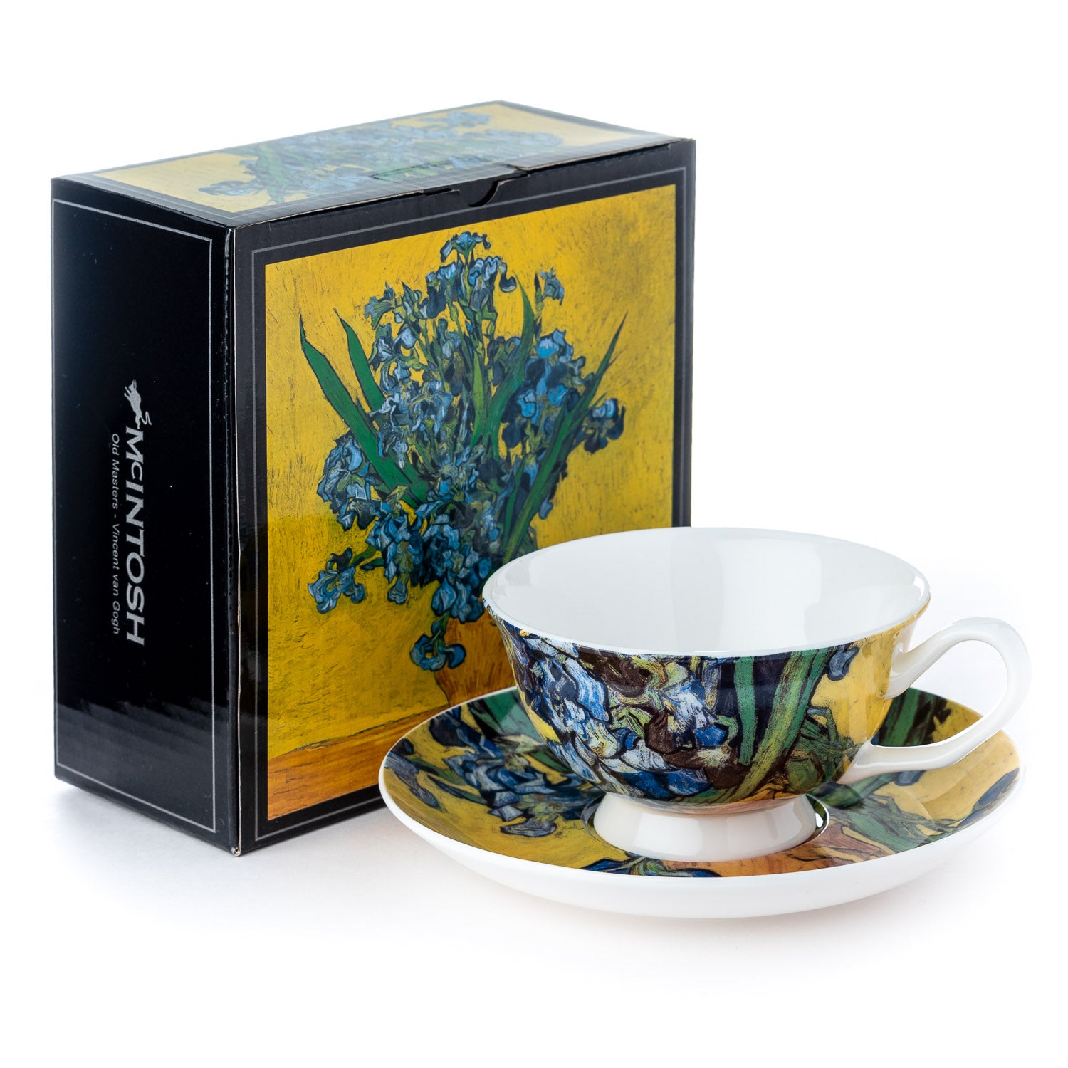 Van Gogh Bone China Mug Set, Van Gogh, Flowers